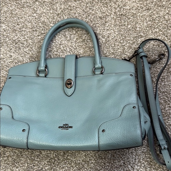 Coach Blue Leather Women´s Bag